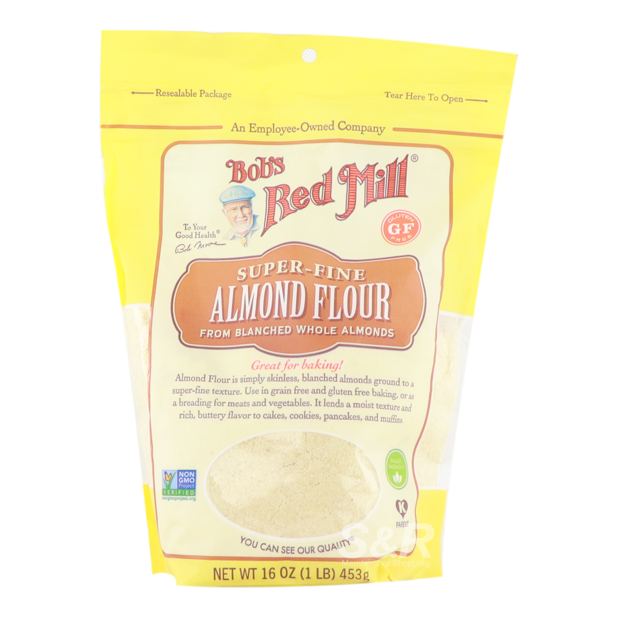 Bob's Red Mill Super Super Fine Almond Flour 453g Bob's Red Mill Super Super Fine Almond Flour 453g
